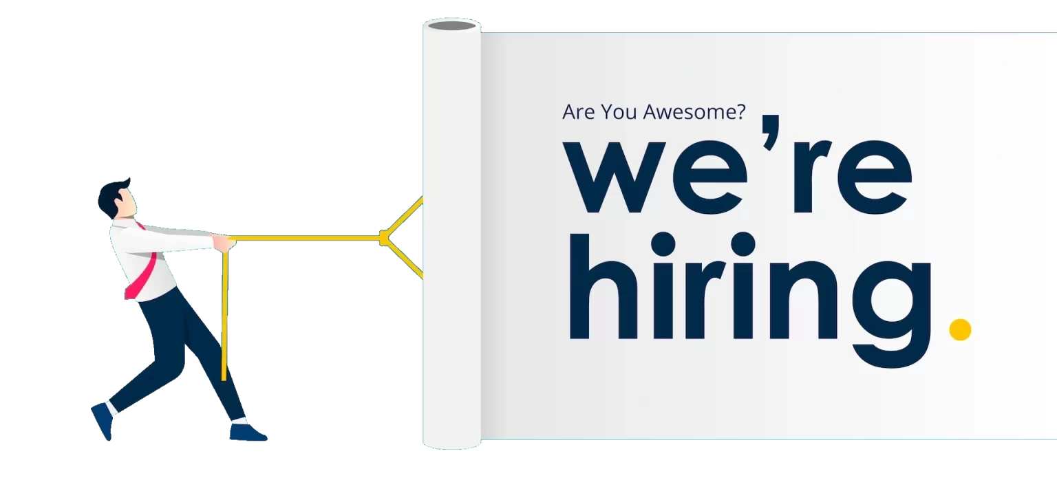 We Are Hiring